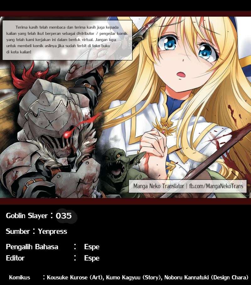 Goblin Slayer Bab 35 halaman 34