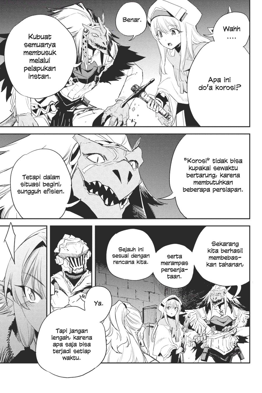 Goblin Slayer Bab 49 halaman 14