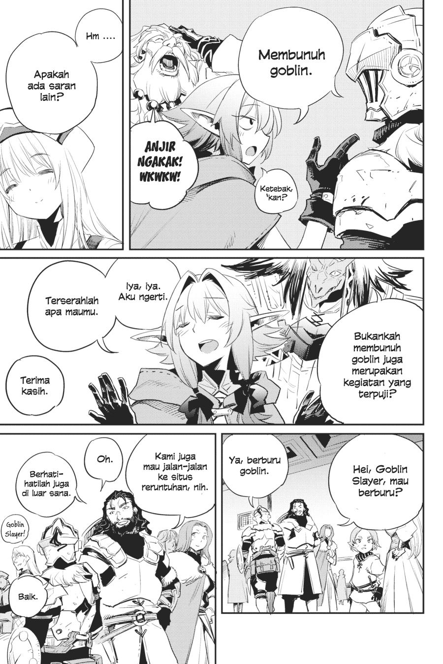 Goblin Slayer Bab 55 halaman 13