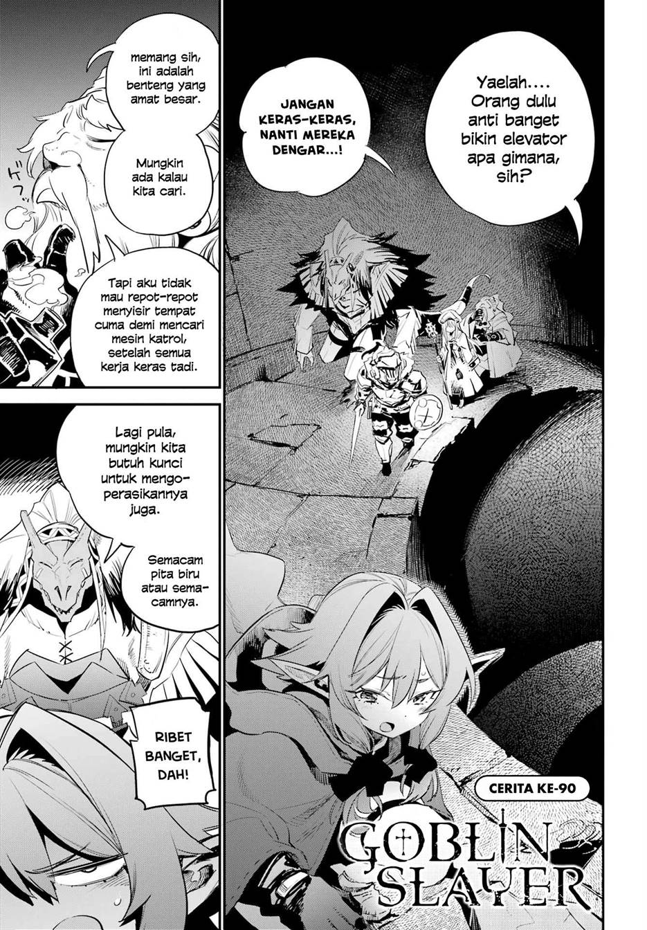 Goblin Slayer Bab 90 halaman 1