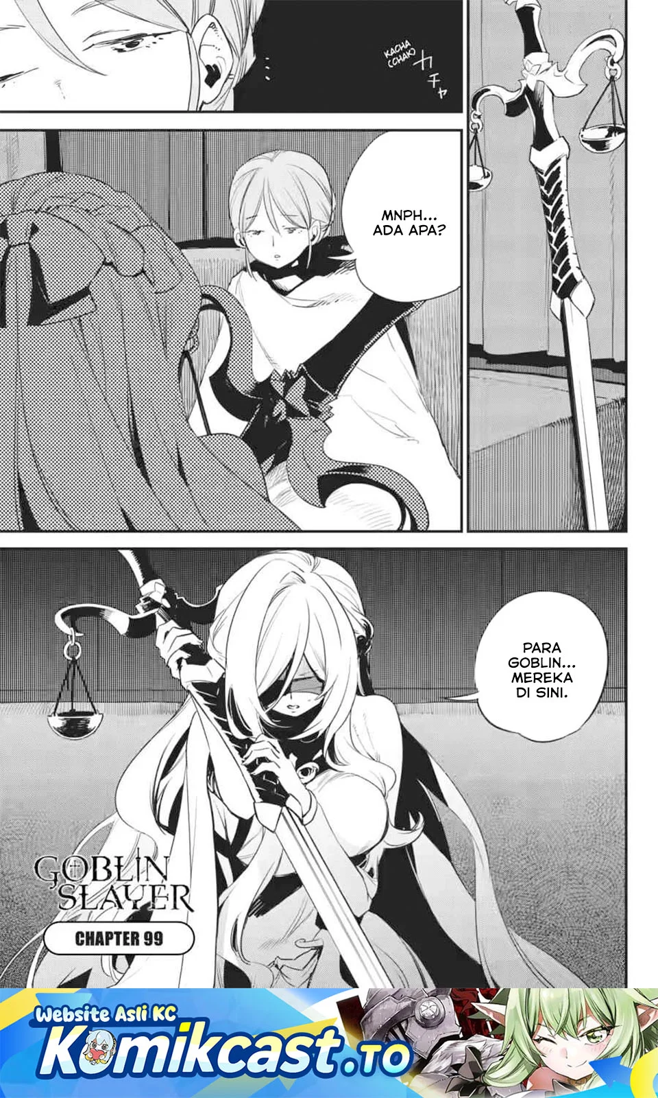 Goblin Slayer Bab 99 halaman 1
