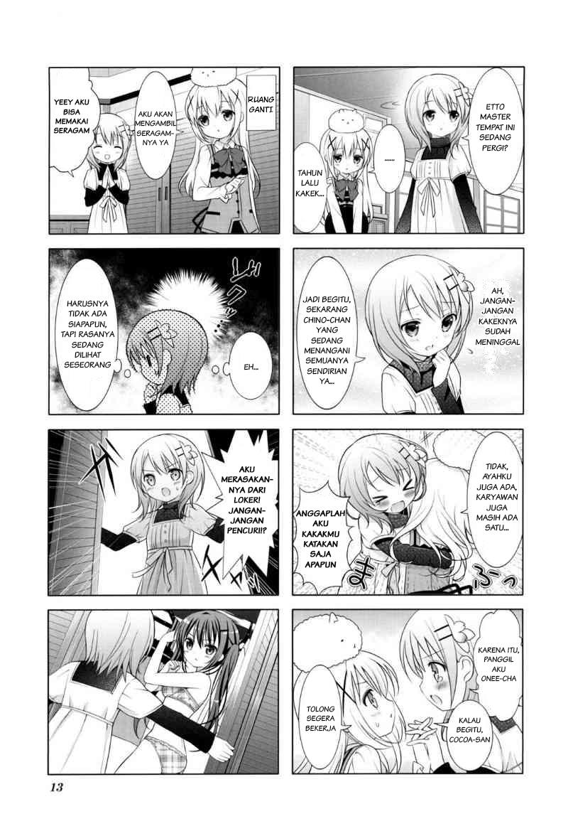 Gochuumon wa Usagi desu ka? chapter 1 halaman 5