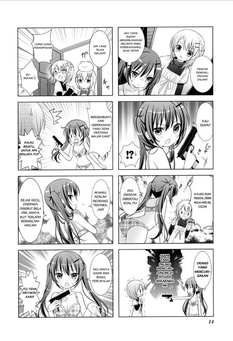 Gochuumon wa Usagi desu ka? chapter 1 halaman 6
