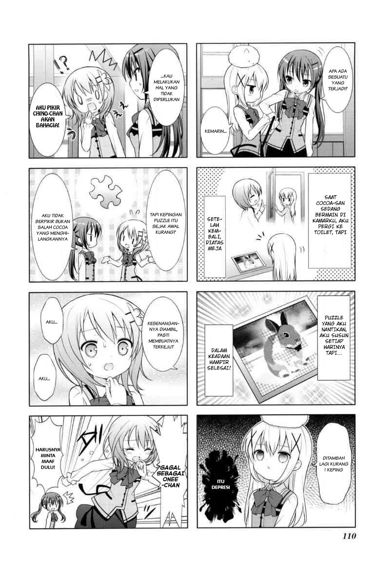 Gochuumon wa Usagi desu ka? Bab 13 halaman 2