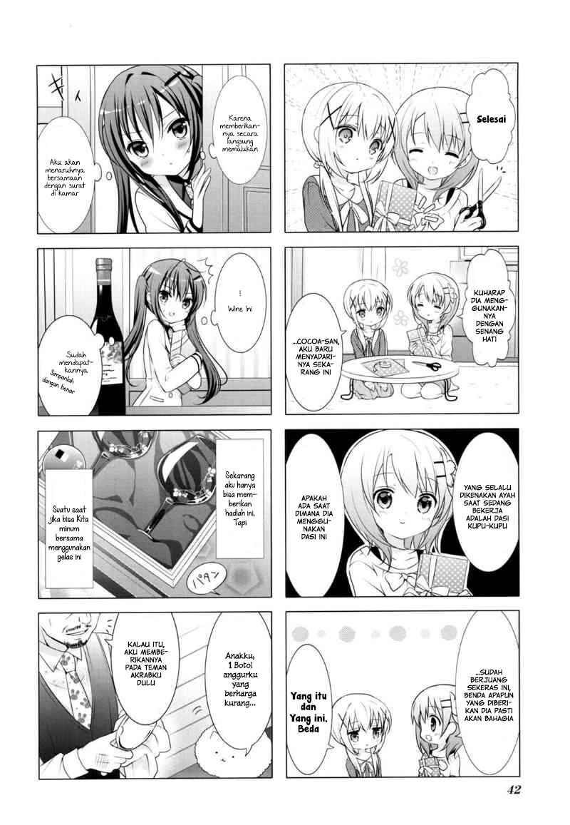 Gochuumon wa Usagi desu ka? chapter 19 halaman 8