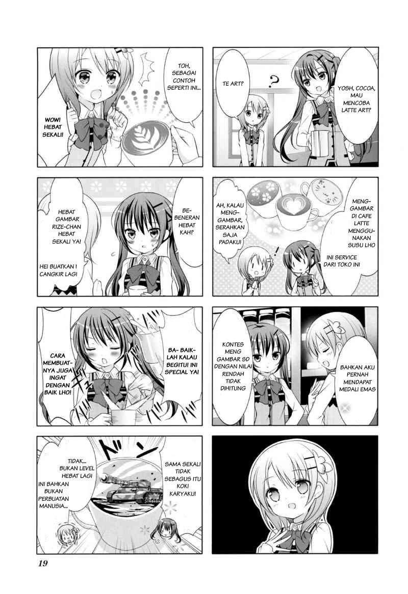 Gochuumon wa Usagi desu ka? Bab 2 halaman 3