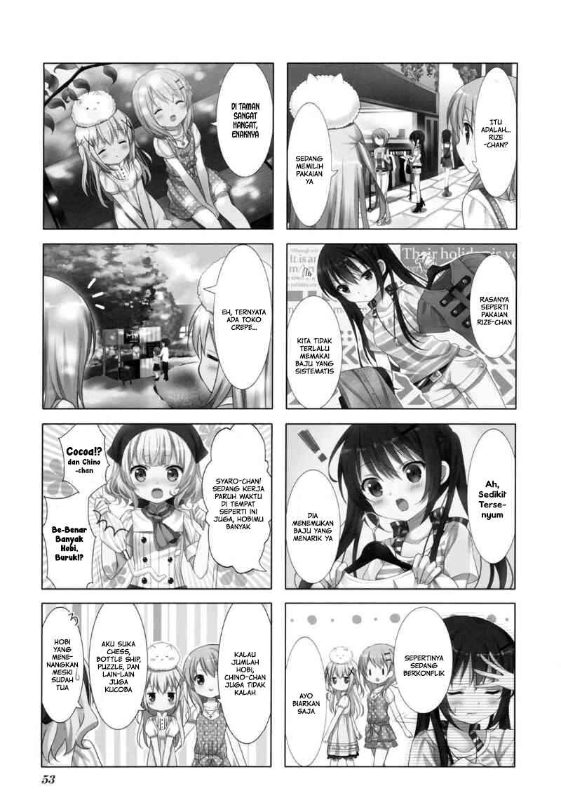 Gochuumon wa Usagi desu ka? chapter 21 halaman 3