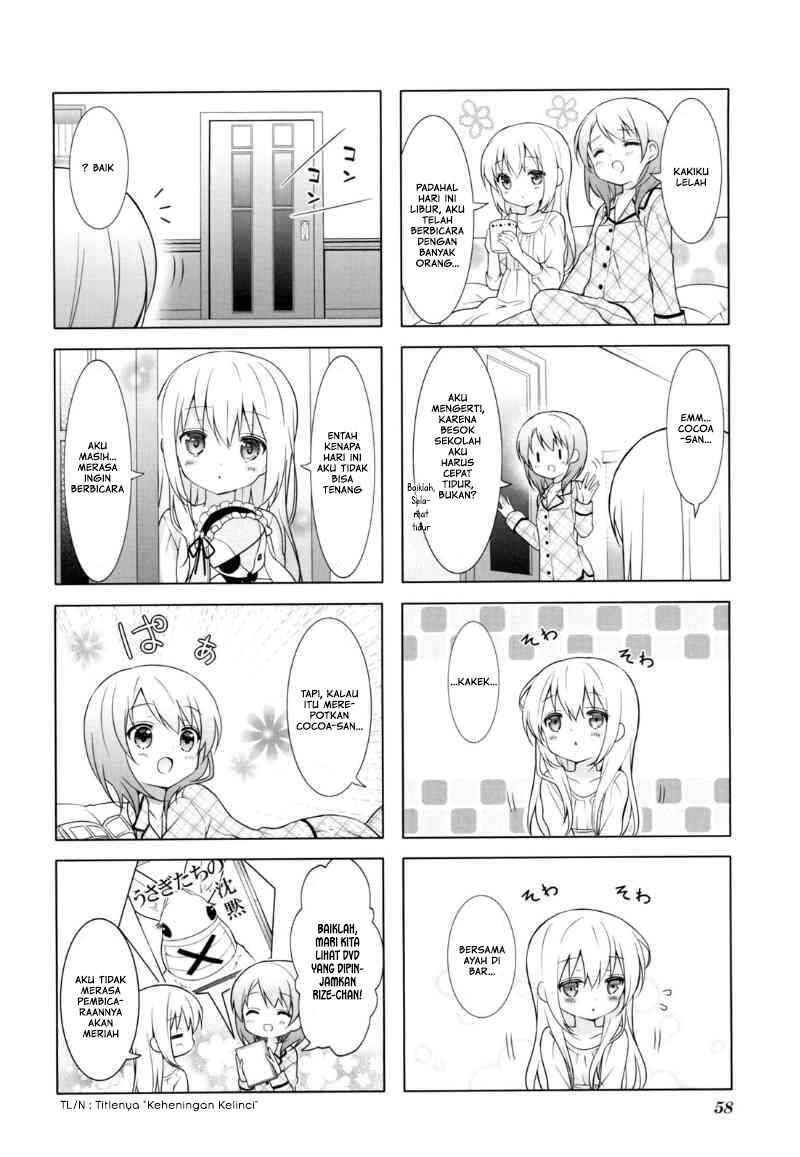 Gochuumon wa Usagi desu ka? chapter 21 halaman 8