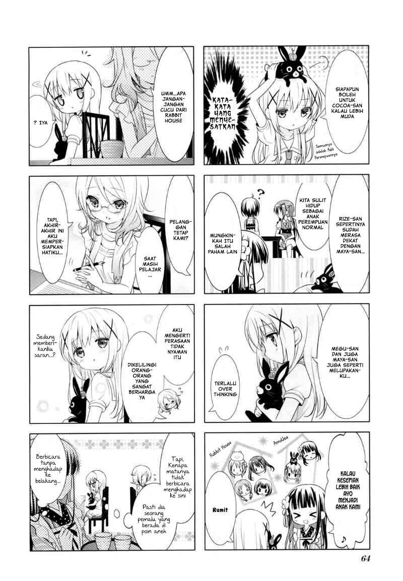 Gochuumon wa Usagi desu ka? chapter 22 halaman 6
