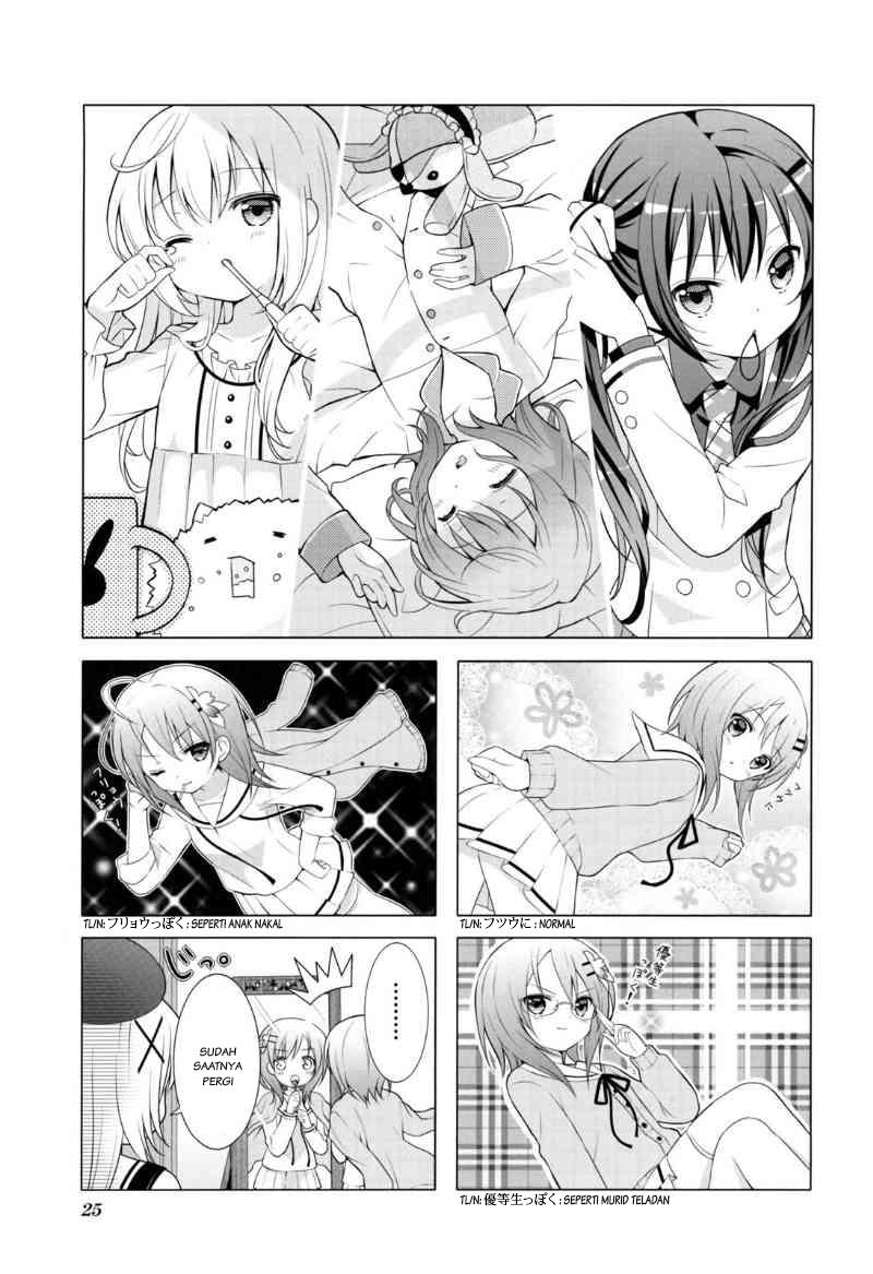 Gochuumon wa Usagi desu ka? chapter 3 halaman 1