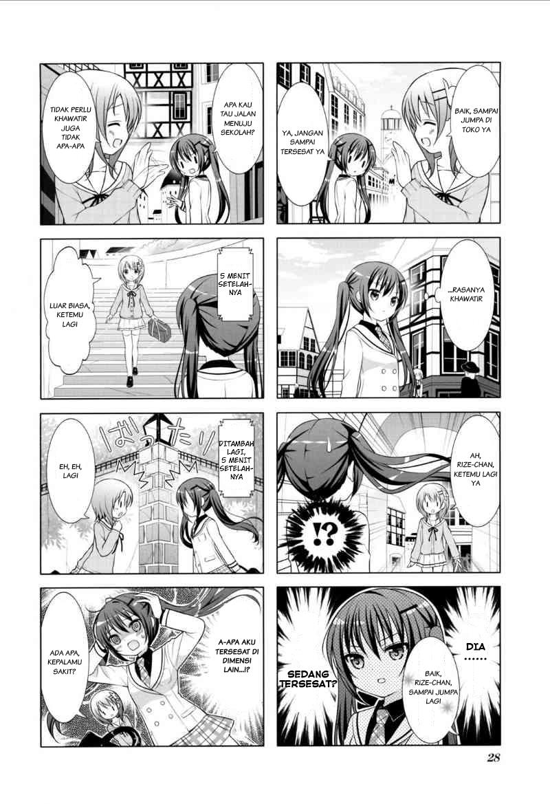 Gochuumon wa Usagi desu ka? chapter 3 halaman 4