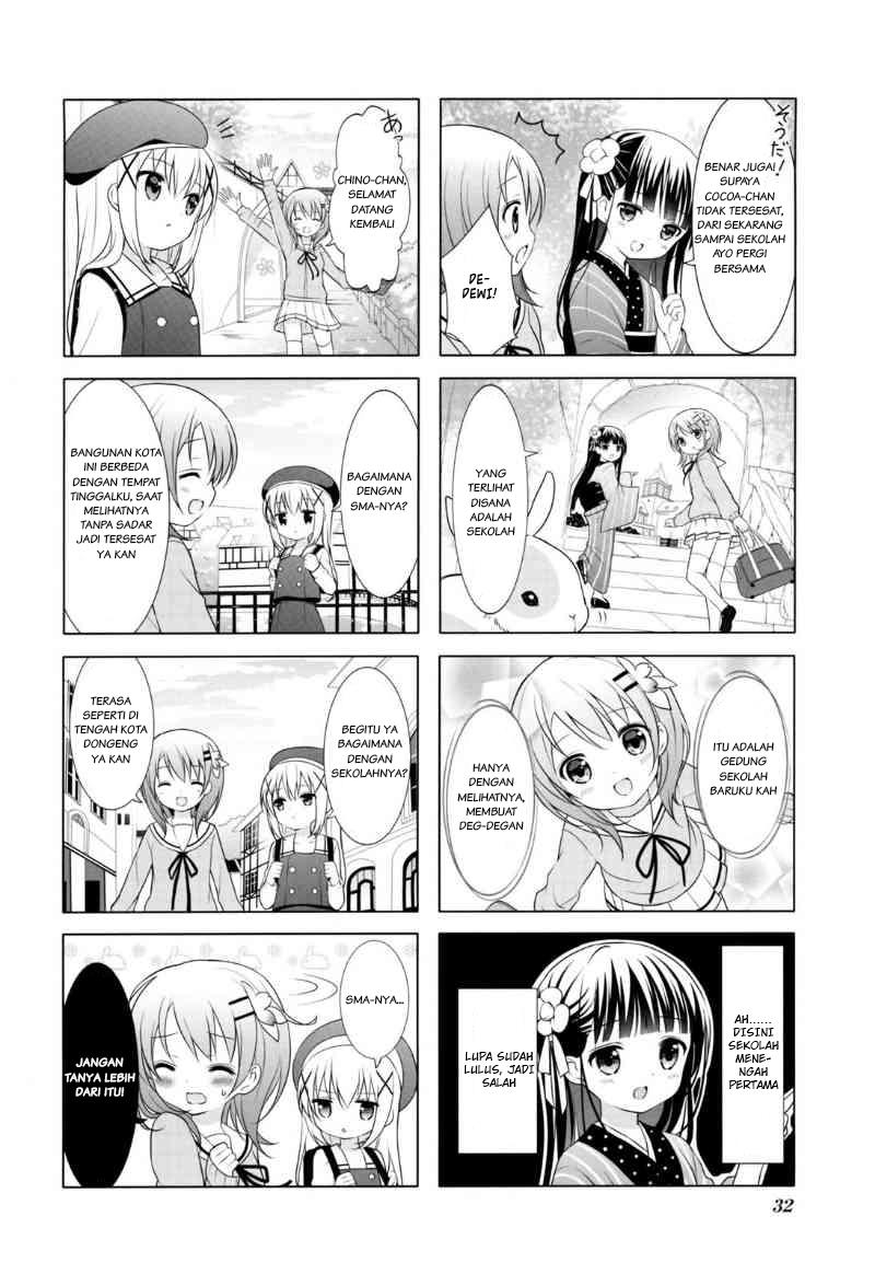Gochuumon wa Usagi desu ka? chapter 3 halaman 8