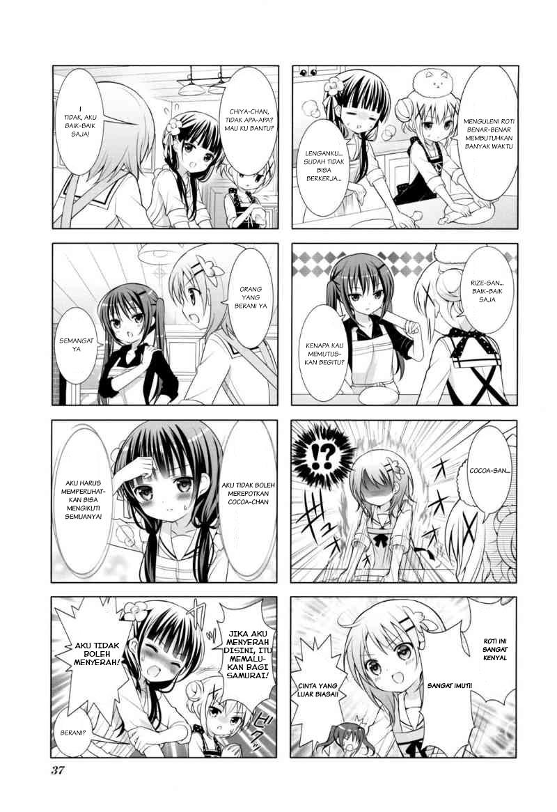 Gochuumon wa Usagi desu ka? Bab 4 halaman 5