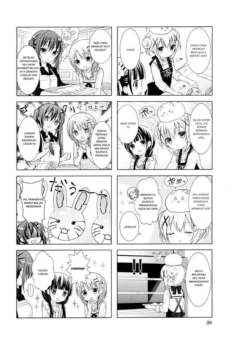 Gochuumon wa Usagi desu ka? Bab 4 halaman 6