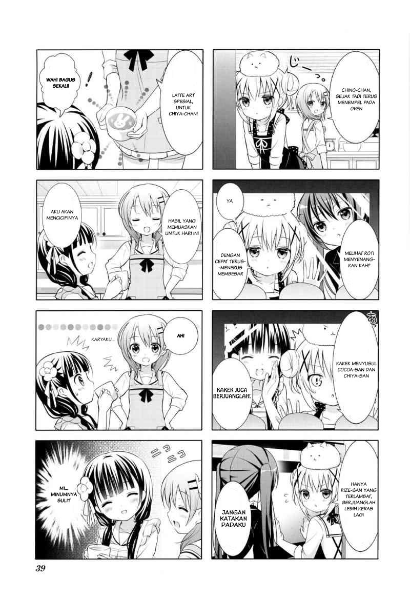 Gochuumon wa Usagi desu ka? Bab 4 halaman 7
