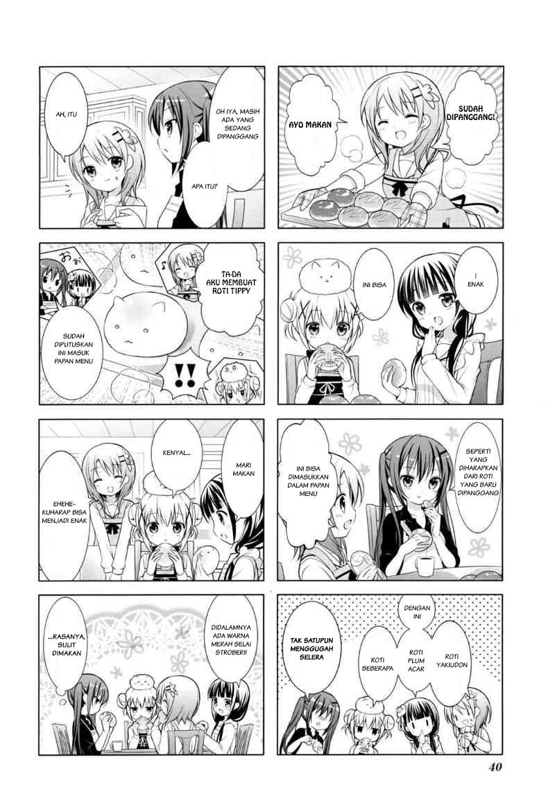 Gochuumon wa Usagi desu ka? Bab 4 halaman 8