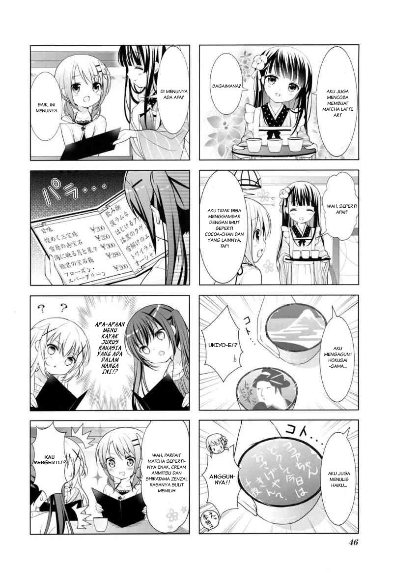 Gochuumon wa Usagi desu ka? chapter 5 halaman 4