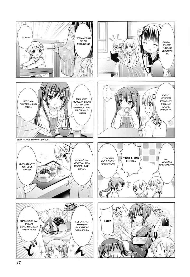 Gochuumon wa Usagi desu ka? chapter 5 halaman 5