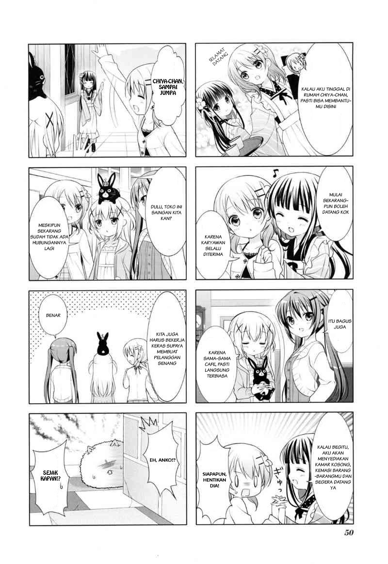 Gochuumon wa Usagi desu ka? chapter 5 halaman 8