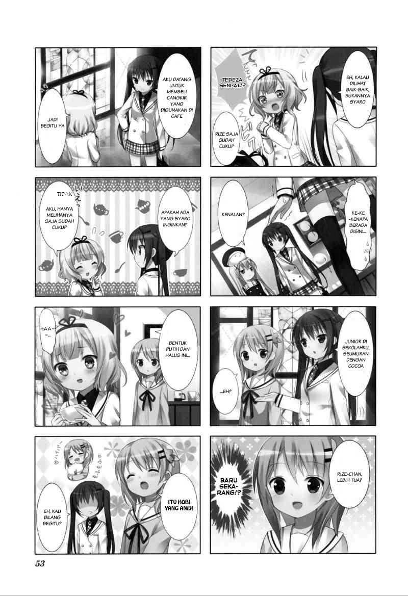 Gochuumon wa Usagi desu ka? chapter 6 halaman 3