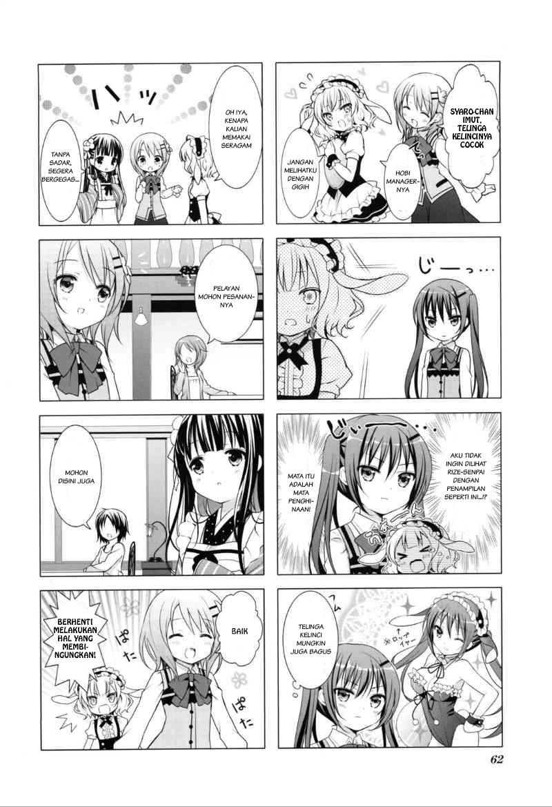Gochuumon wa Usagi desu ka? chapter 7 halaman 4
