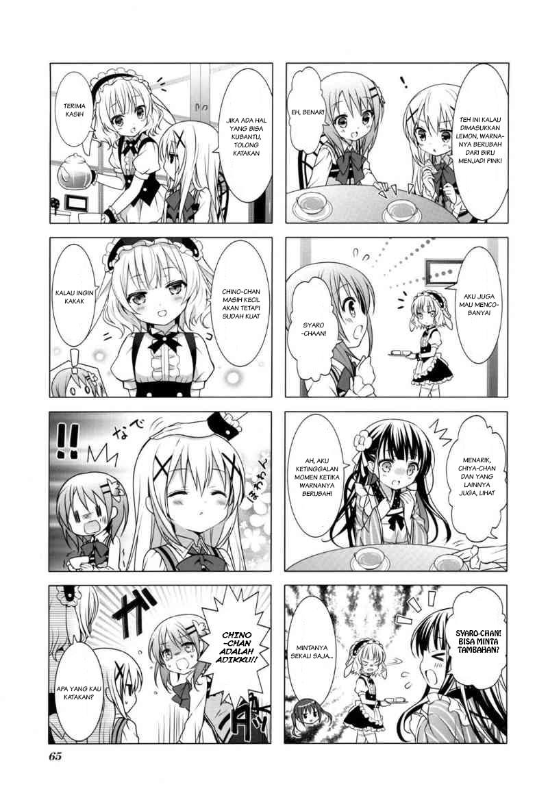 Gochuumon wa Usagi desu ka? chapter 7 halaman 7