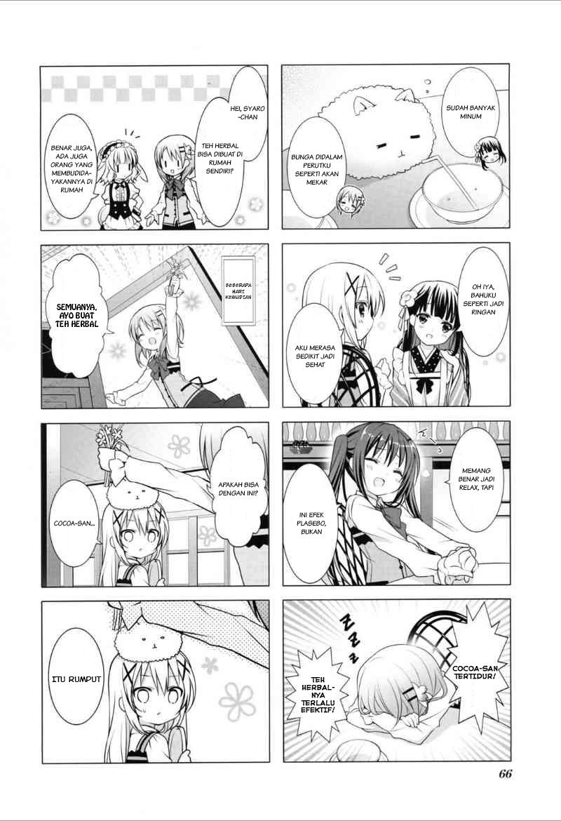 Gochuumon wa Usagi desu ka? chapter 7 halaman 8