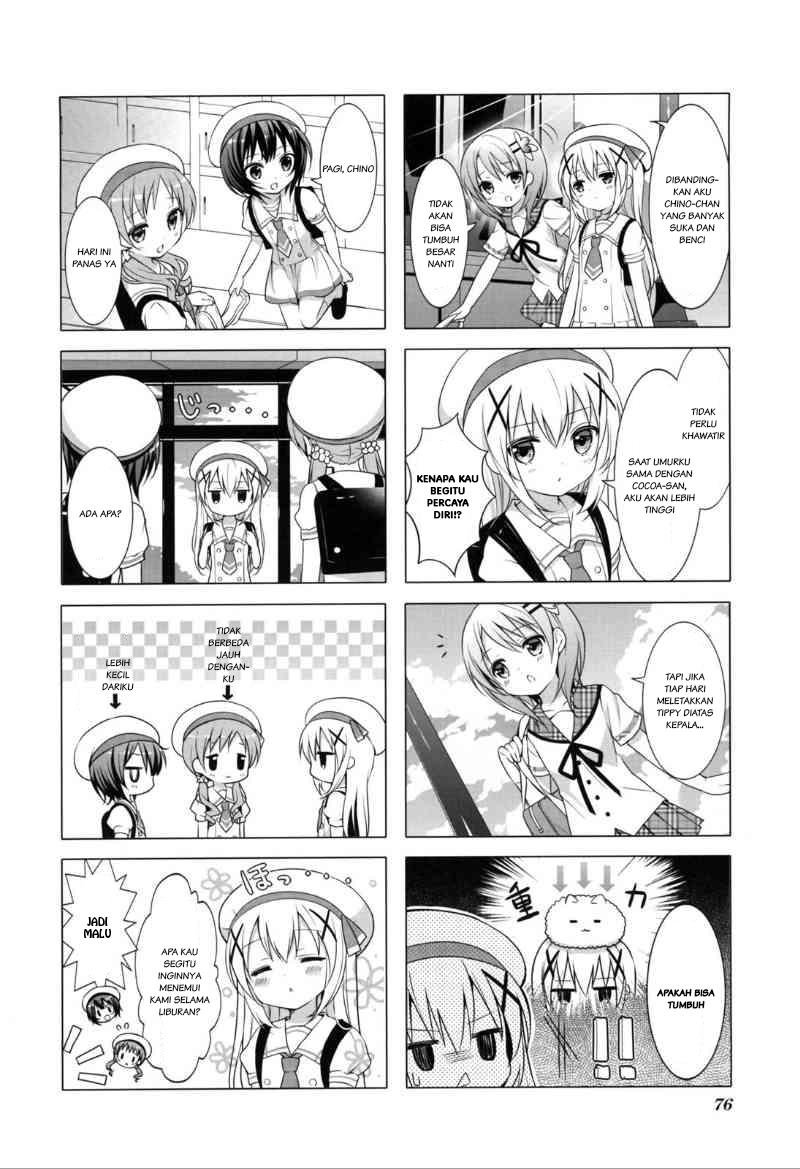 Gochuumon wa Usagi desu ka? Bab 9 halaman 2