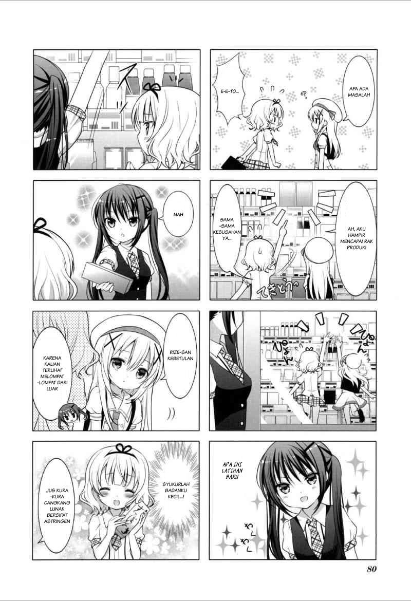 Gochuumon wa Usagi desu ka? Bab 9 halaman 6
