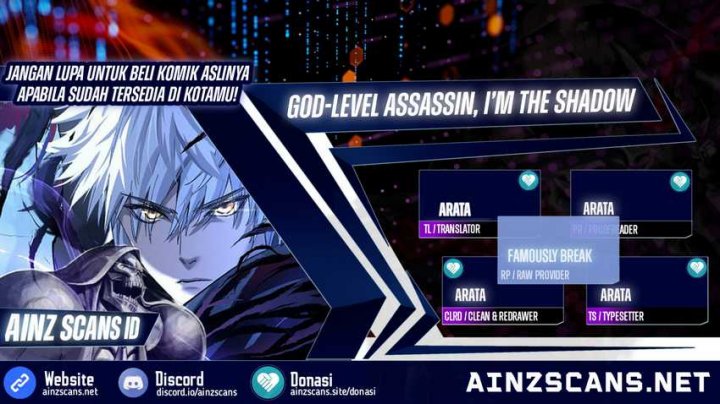 God-level Assassin, I’m the Shadow Bab 43 halaman 1