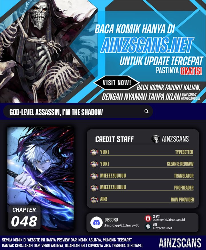 God-level Assassin, I’m the Shadow chapter 48 halaman 1