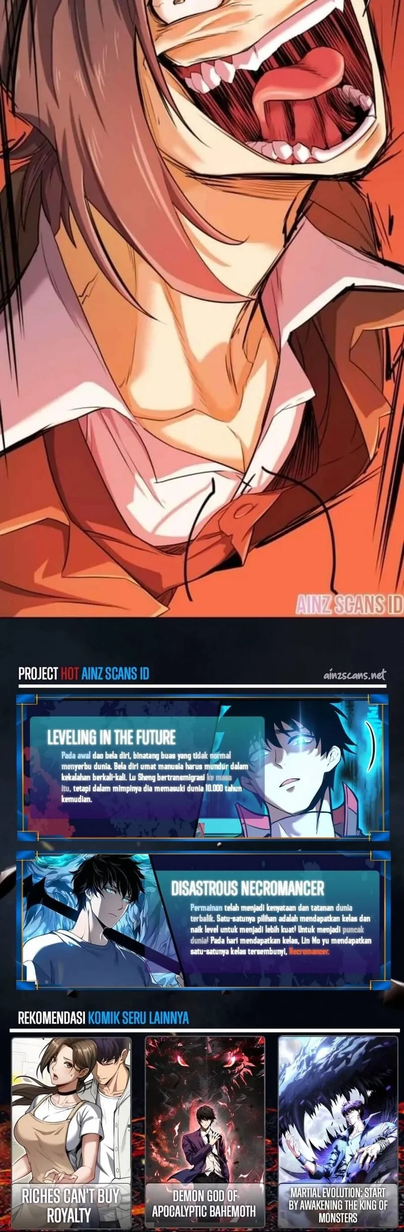 God-level Assassin, I’m the Shadow chapter 75 halaman 34
