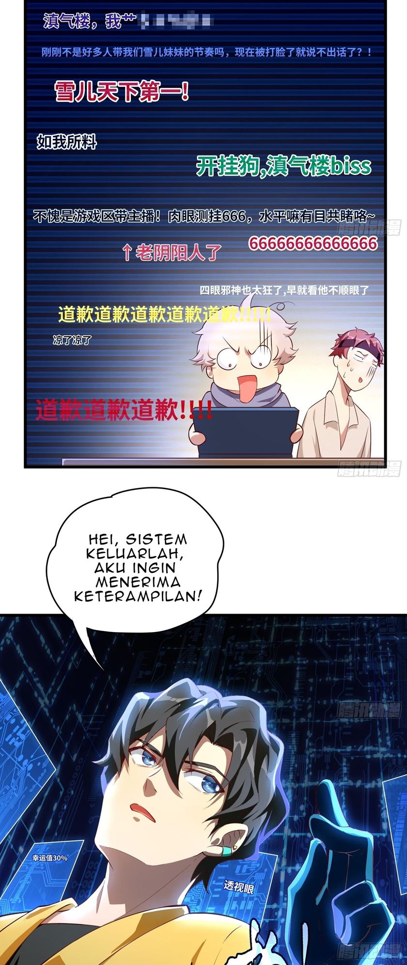 God-Level Takeout Man chapter 11 halaman 27