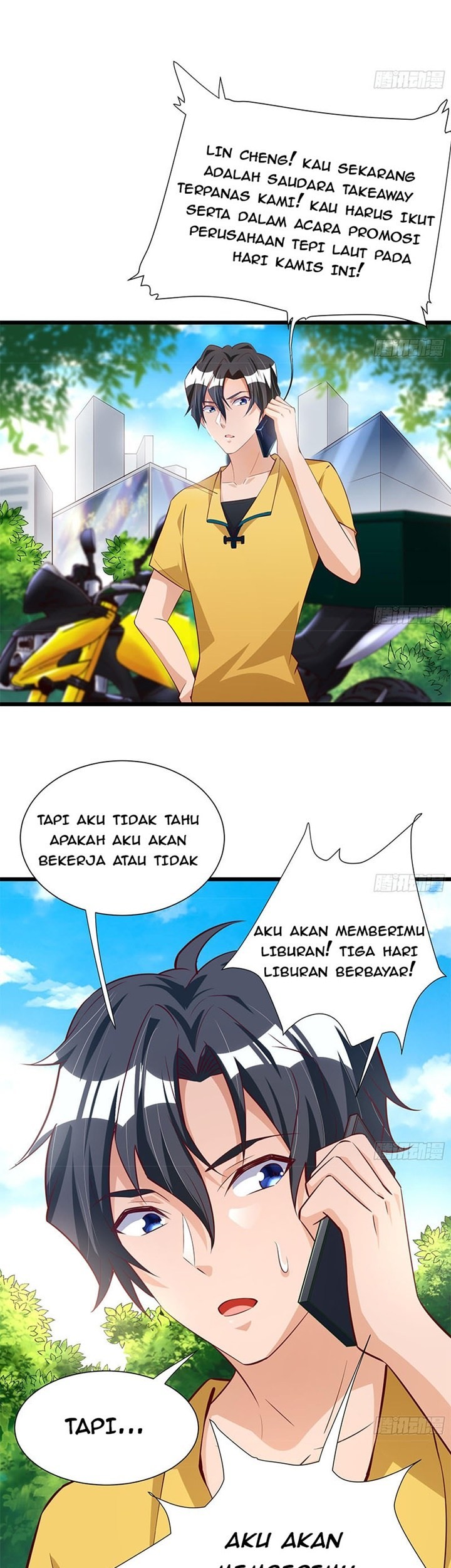 God-Level Takeout Man Bab 29 halaman 14
