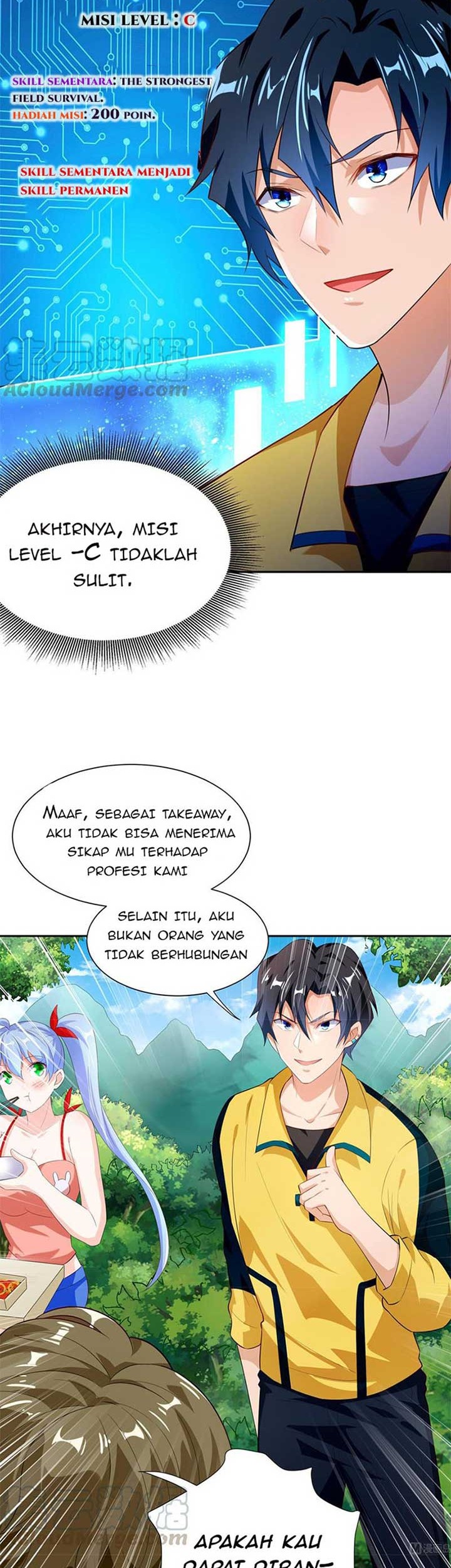 God-Level Takeout Man Bab 48 halaman 17