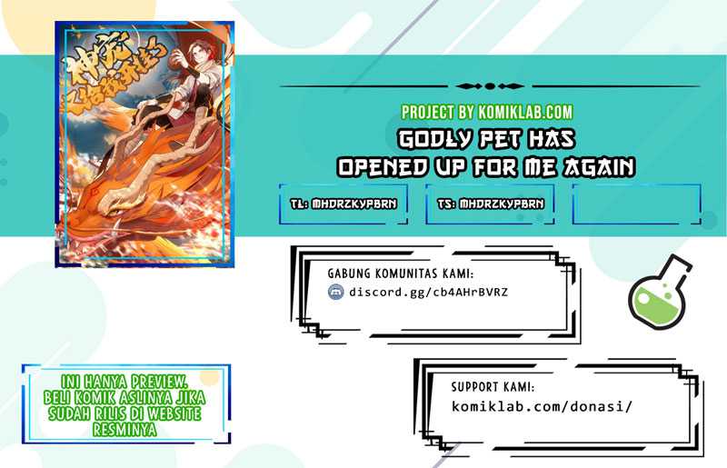 Godly Pet Has Opened Up for Me Again chapter 21 halaman 1