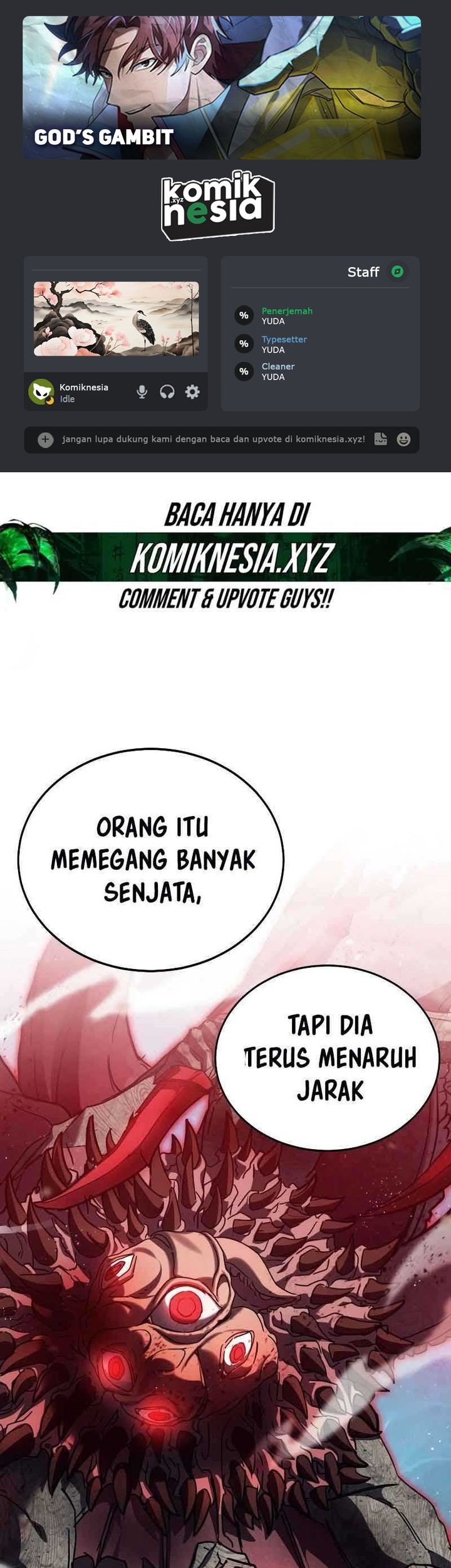 Gods’ Gambit chapter 32 halaman 1