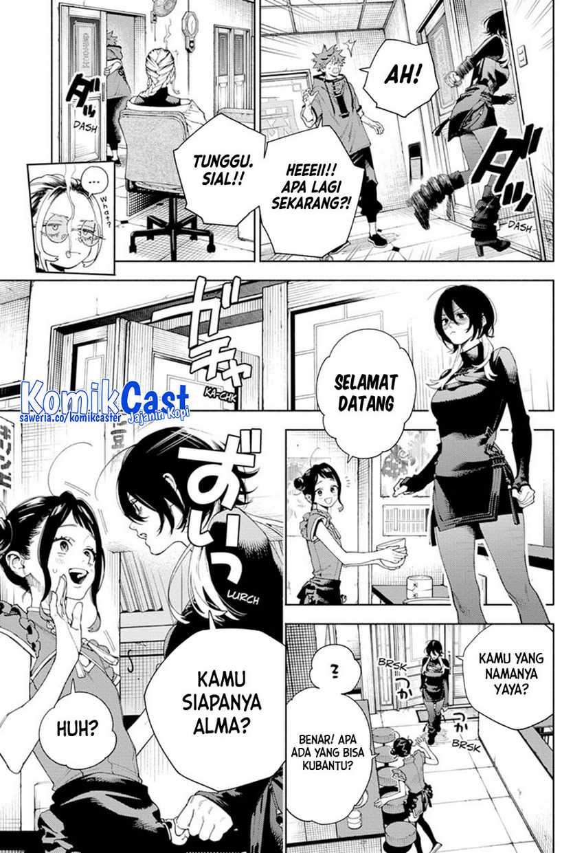 Gokurakugai Bab 18 halaman 8
