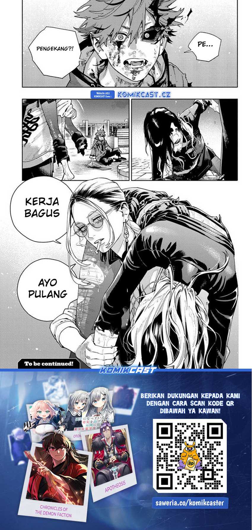 Gokurakugai Bab 20 halaman 34