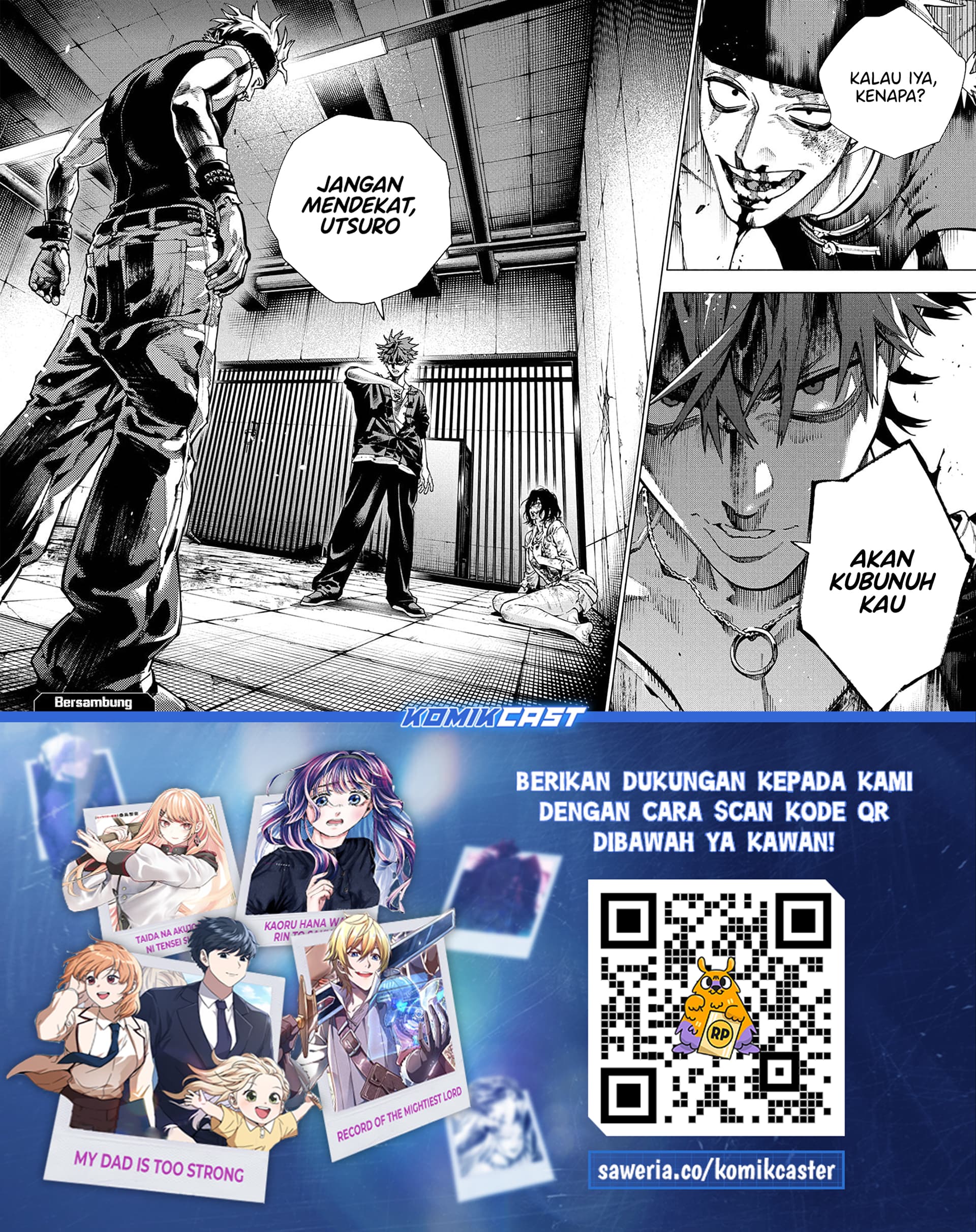 Gokurakugai Bab 29 halaman 28