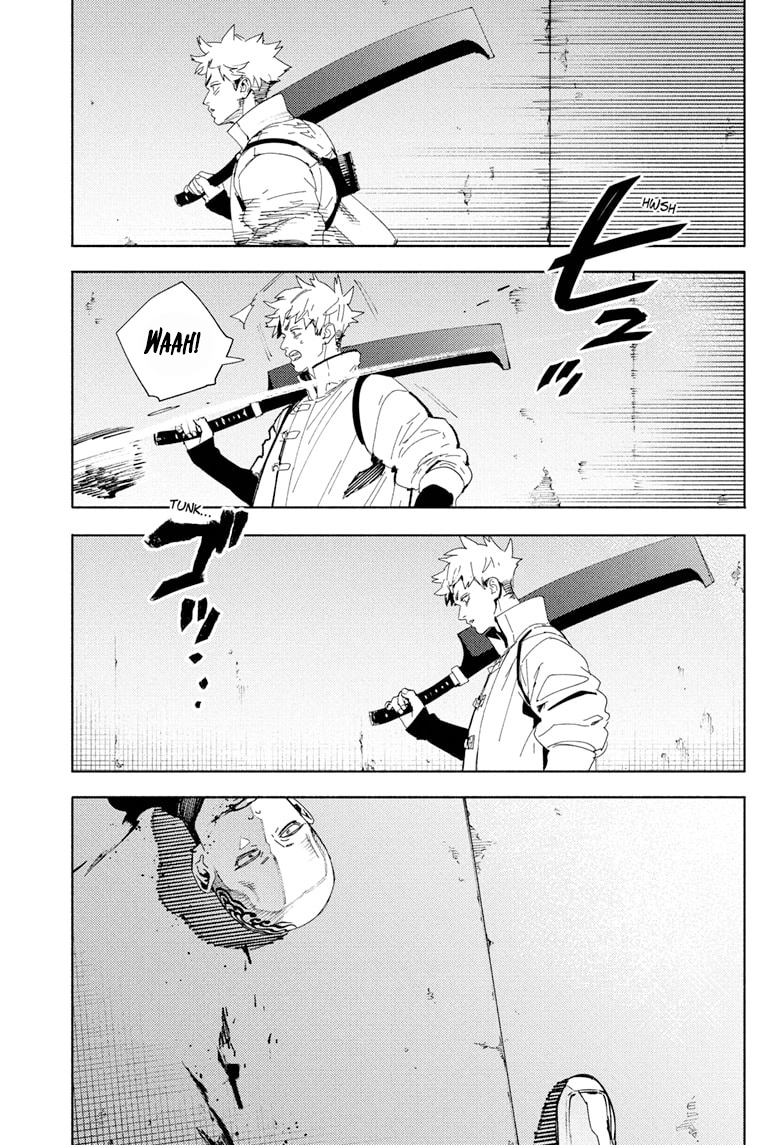 Gokurakugai Bab 33 halaman 12
