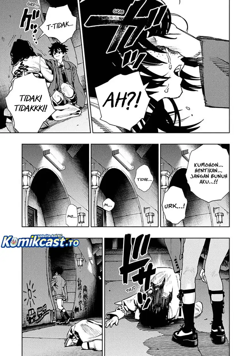Gokurakugai chapter 34 halaman 18
