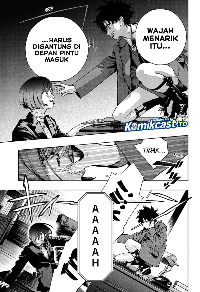 Gokurakugai chapter 34 halaman 22
