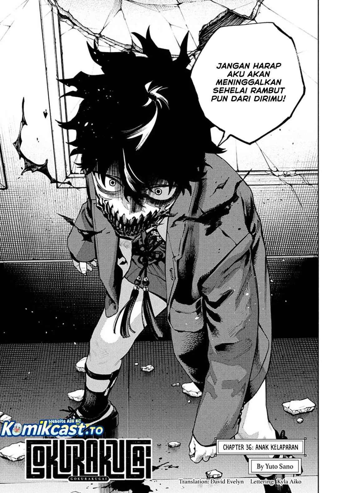 Gokurakugai Bab 36 halaman 4