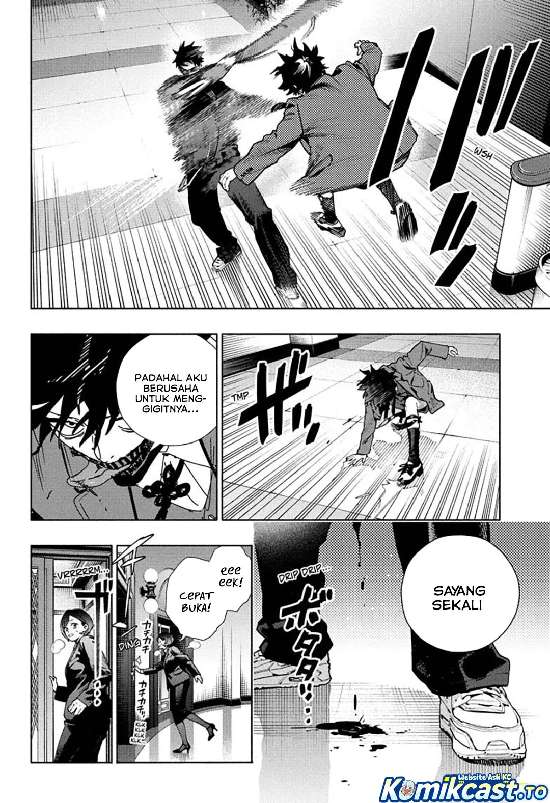 Gokurakugai Bab 36 halaman 9