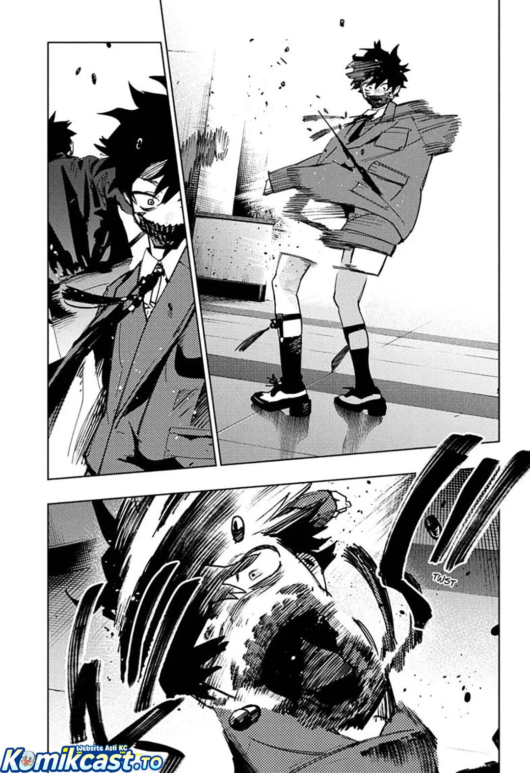 Gokurakugai Bab 36 halaman 22