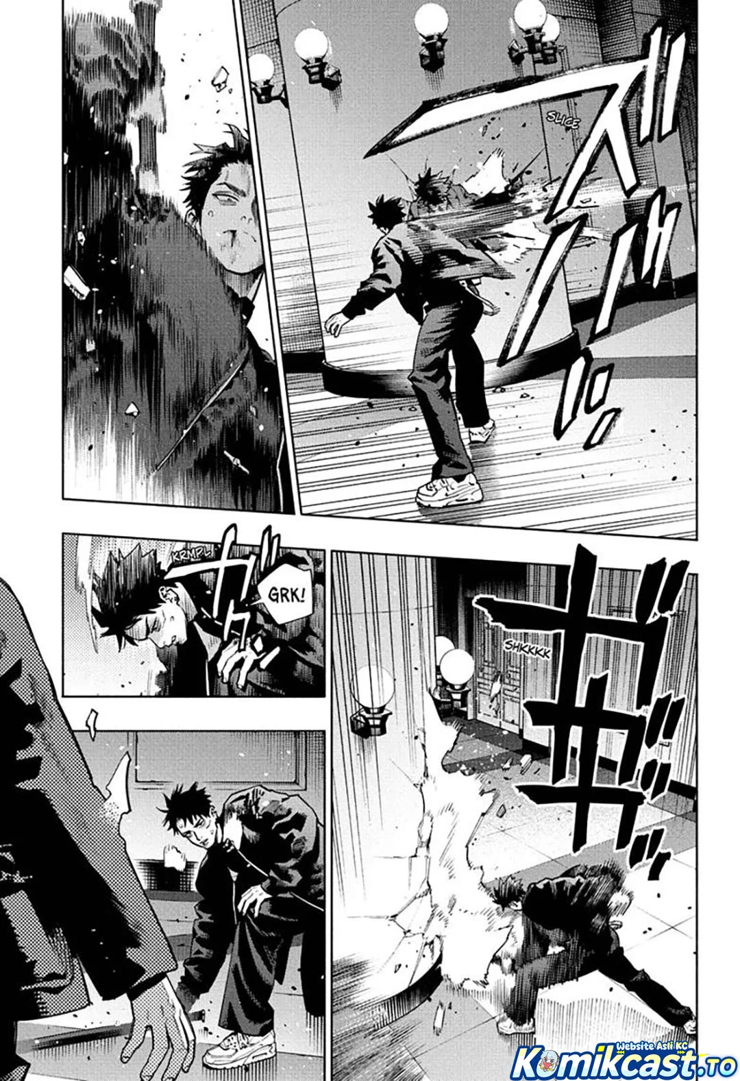 Gokurakugai Bab 36 halaman 28