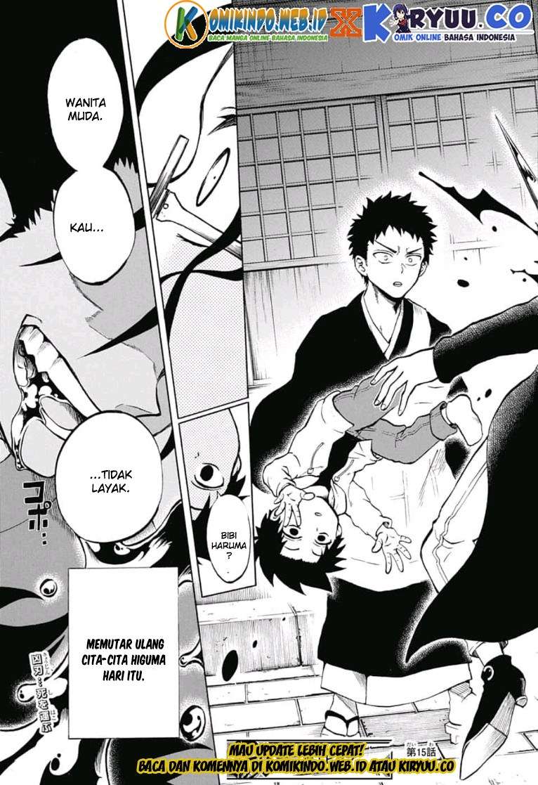 Gokutei Higuma chapter 15 halaman 21
