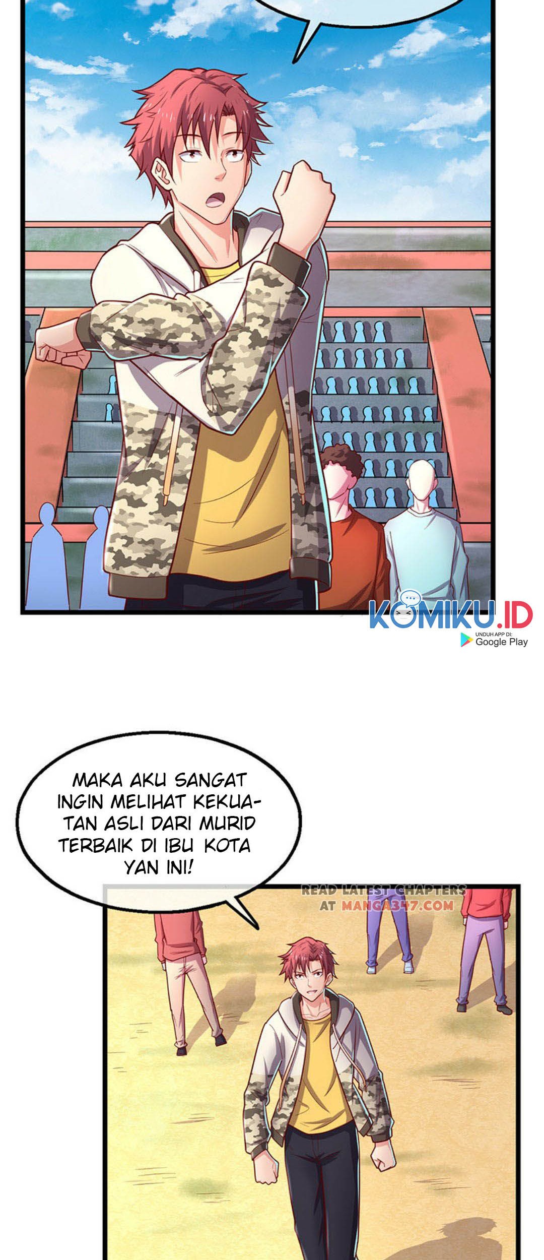 Gold System Bab 49 halaman 17