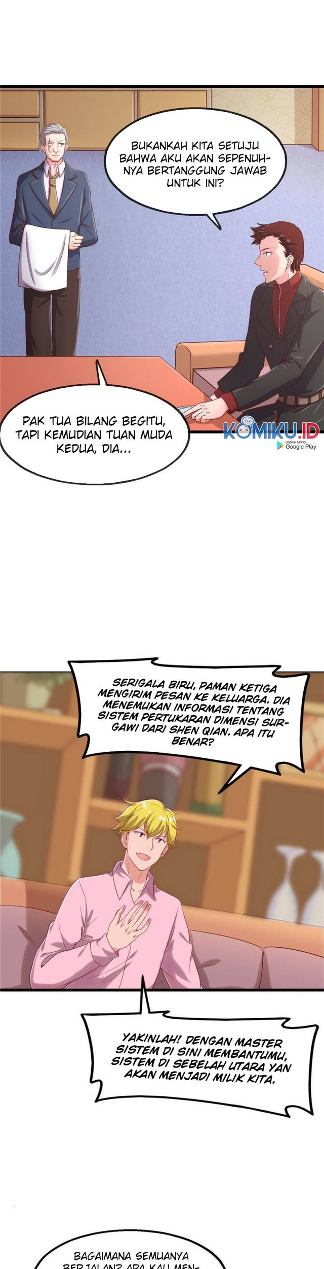 Gold System Bab 70 halaman 21